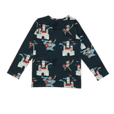 Chemise à manches longues en coton (biologique)